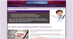 Desktop Screenshot of 411careerdoctors.com
